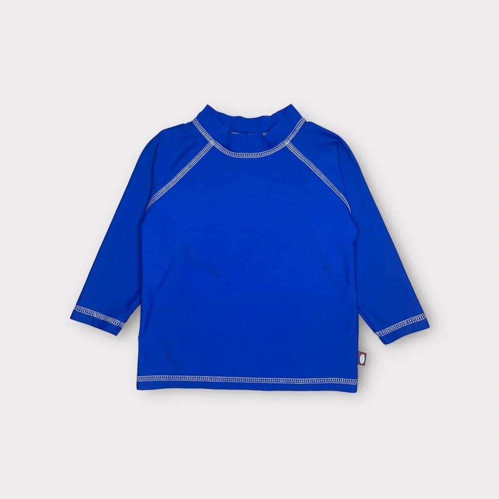 City Threads Blue Rash Guard - Picture 1 of 4